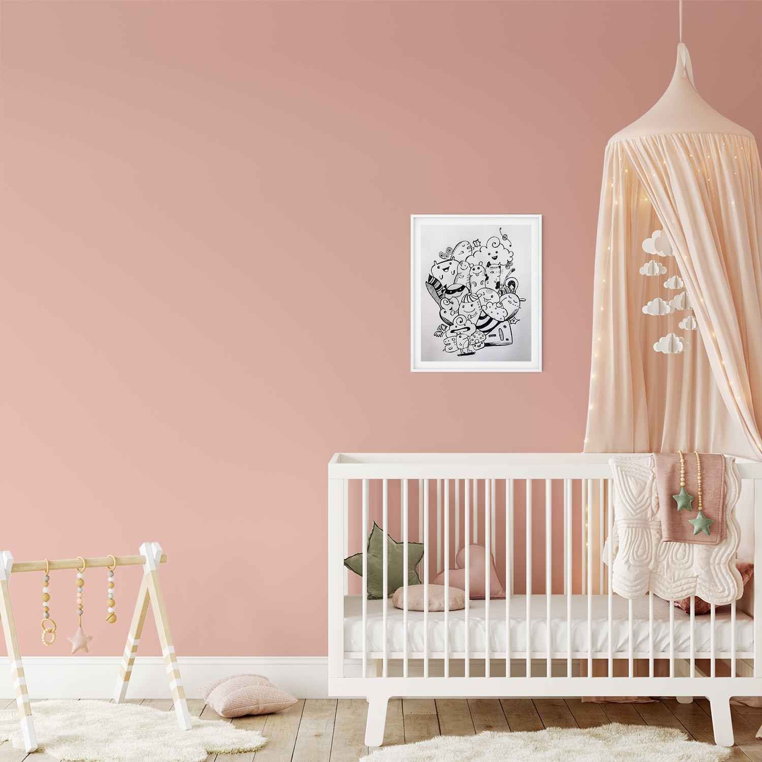 Gesunde Wandfarbe fürs Kinderzimmer bei Mynt